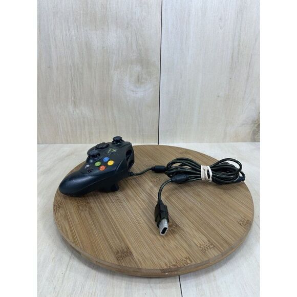 Microsoft Xbox Original Controller S Black W/ Break Away Cable - Picture 4 of 7